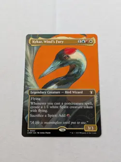 Kykar, Wind's Fury (Borderless) Commander Masters Regular - Image 1
