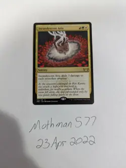 1x Incandescent Aria Streets of New Capenna Magic the Gathering NM In Hand MTG - Image 1