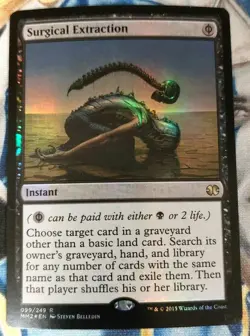Surgical Extraction FOIL MTG Modern Masters 2015 Rare Instant Near-Mint x1 JS1 - Image 1