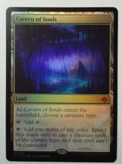 Cavern of Souls *FOIL Mythic Rare* Magic MtG x1 The Lost Caverns of Ixalan - Image 1