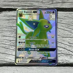 Espeon GX SV60/SV94 Pokemon TCG Hidden Fates Shiny Vault - Clean NM - Image 1