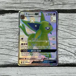 Espeon GX SV60/SV94 Pokemon TCG Hidden Fates Shiny Vault - Clean NM - Image 3