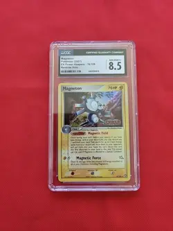 Pokemon: Magneton #16/108 EX Power Keepers Reverse Holo 2007 - CGC 8.5 - A76 - Image 1