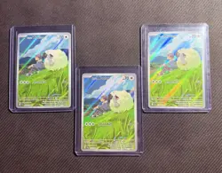 Pokemon Hop’s Wooloo Basic Holo Promo x3 Card Lot - Image 1