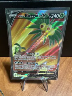 Alolan Exeggutor V (Full Art) 071/078 Pokemon TCG Pokemon GO Ultra Rare NM - Image 1