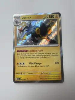 Pokemon TCG Luxray SV: Paldean Fates Shiny Rare Holo 137/091 - Image 1