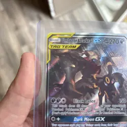Umbreon Darkrai GX NM Tag Team Rare SM241 2020 Pokemon DARK MOON near mint - Image 4