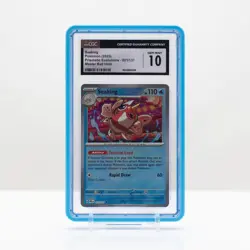 Pokemon Seaking Master Ball Holo #021/131 Prismatic Evolutions 2025 - CGC 10 - Image 1