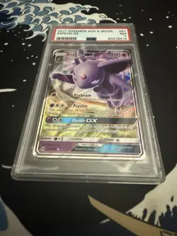 2017 POKEMON SUN & MOON ESPEON GX #61 PSA 7 NM #60278414 - Image 2