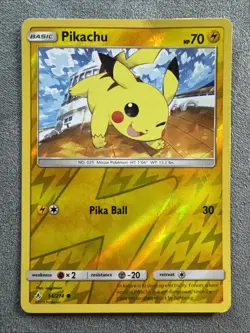 Pikachu 54/214 Common Unbroken Bonds Reverse Holo Pokemon - Image 1