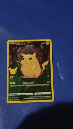Pokemon TCG Celebrations Pikachu Holo Rare 005/025 60 HP English - Image 1