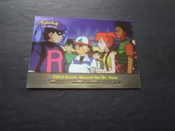 1999 Topps Pokemon Series 2 #EP15 Battle Aboard the St Anne Silver Foil Blue - Image 1