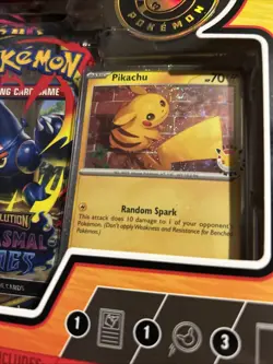 Pokemon TCG : Pokemon Day 2026 Collection Box - w/ AMAZING SWIRL🌀Pikachu Promo - Image 1