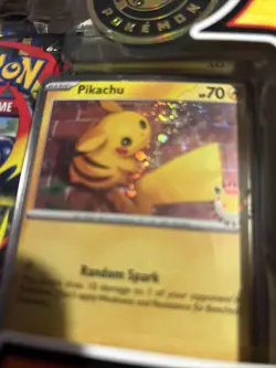 Pokemon TCG : Pokemon Day 2026 Collection Box - w/ AMAZING SWIRL🌀Pikachu Promo - Image 4