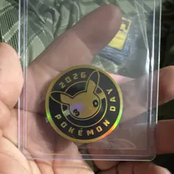 Pokemon Pikachu 051/162 Pokemon Day Stamped Holo 70 HP Basic - Image 3