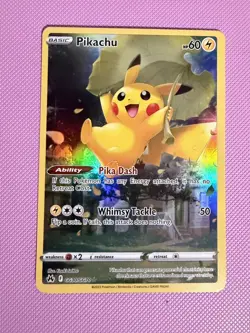 Pokemon Pikachu GG30/GG70 Crown Zenith Galarian Gallery Holo Ultra Rare Basic 6… - Image 1