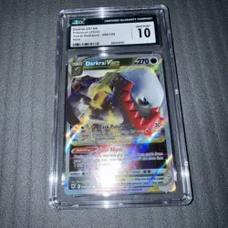 Pokemon TCG Darkrai VSTAR 099/189 Astral Radiance CGC Gem Mint 10 - Image 1
