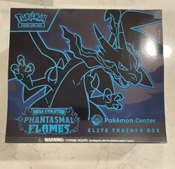 Mega Evolution Phantasmal Flames Pokemon Center Elite Trainer Box ETB Sealed - Image 1