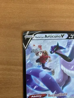 Pokemon Galarian Articuno V Ultra Rare Full Art Holo Astral Radiance TG16/TG30 - Image 5