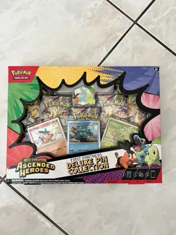Pokemon Ascended Heroes First Partner Deluxe Pin Collection Sealed New - Image 1