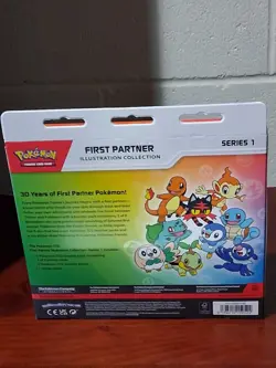 Pokemon TCG First Partner Illustration Collection - Series 1 - NEW SEALED - Image 2