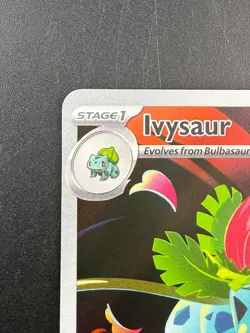Pokemon TCG Ivysaur 134/132 Mega Evolution Illustration Rare NM - Image 2