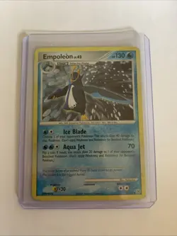 Empoleon - 4/130 - Pokemon Diamond & Pearl Reverse Holo Rare LP - Image 3