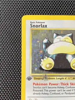 Snorlax 1st Edition Holo Rare 11/64 1999 Pokemon Jungle English WOTC MP - Image 2