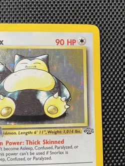 Snorlax 1st Edition Holo Rare 11/64 1999 Pokemon Jungle English WOTC MP - Image 3
