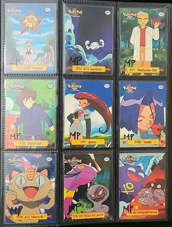 MP!* COMPLETE Puzzle Set TV1-TV13 - Topps Pokemon Series 1 TV Animation Edition - Image 4