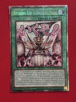 Yugioh! RA05-EN122 Stand Up Centur-Ion! Variant Art Starlight Rare 1st Ed NM - Image 1