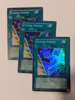 3 x Future Visions (PLAYSET) SUPER RARE Mixed Eds LP ANPR-EN051 - Image 1