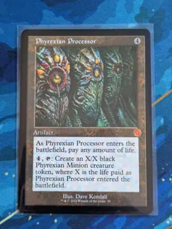 MTG Phyrexian Processor RETRO FRAME - NM - The Brothers' War - Image 1