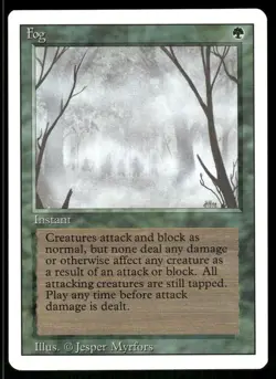 Fog Revised MTG Magic the Gathering card - Image 1