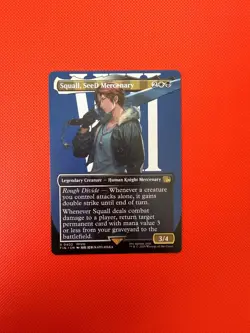 Squall, SeeD Mercenary (Borderless) R FINAL FANTASY 402 NM - Image 1