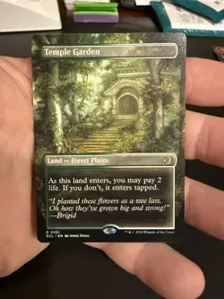 Temple Garden (Borderless) Lorwyn Eclipsed Regular 351 NM - Image 1