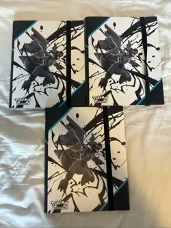 Pokemon Black Bolt Binder 3-Pack *BINDERS ONLY* BRAND NEW - Image 1