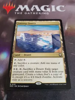 Mtg. Lazotep Quarry. Commander: Modern Horizons 3. Nm - Image 1