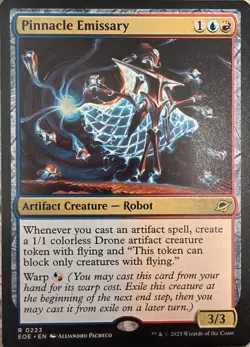 Magic: The Gathering Pinnacle Emissary Edge of Eternities Rare Artifact Creatur… - Image 1