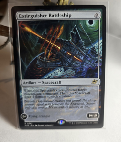 Wizards MTG Extinguisher Battleship - Edge of Eternities - Rare Artifact Creatu… - Image 1