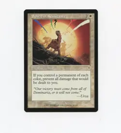 Spirit of Resistance Invasion NM-/LP Magic the Gathering MtG d - Image 1