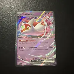 Pokemon Latias ex 076/191 Holo Double Rare Full Art Sv08 Surging Sparks English - Image 1