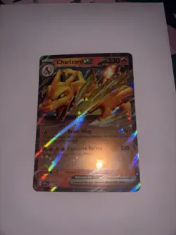 Pokemon TCG Charizard EX 161 Scarlet & Violet Black Star Promo - Image 1