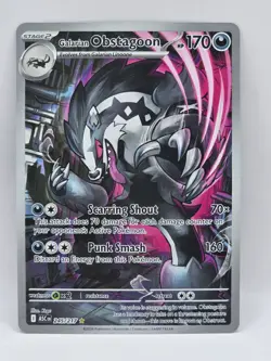 Pokemon TCG Galarian Obstagoon 245/217 Ascended Heroes Illustration Rare - Image 1