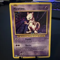 Mewtwo 014/034 holo TCG Classic Blastoise Pokemon Near Mint - Image 1