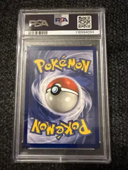 1999 Pokemon Base Set #32/102 Kadabra PSA 8 NM-MT+ - Image 2