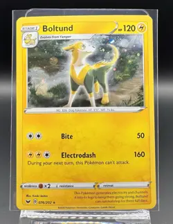 Boltund 076/202 Sword & Shield Cosmos Holo Pokemon TCG NM - Image 1