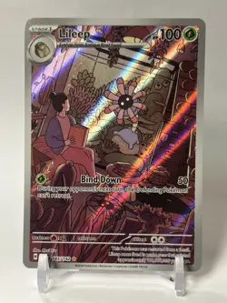 Lileep - 145/142 - Pokemon Stellar Crown Illustration Rare NM - Image 1
