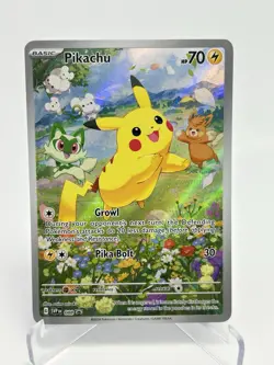 PIKACHU SVP 088 | Black Star Promo | Scarlet & Violet SV Promo | Pokemon TCG NMM - Image 1