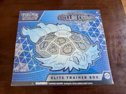 Pokemon TCG S&V Stellar Crown Elite Trainer Box ETB New Sealed - Image 1